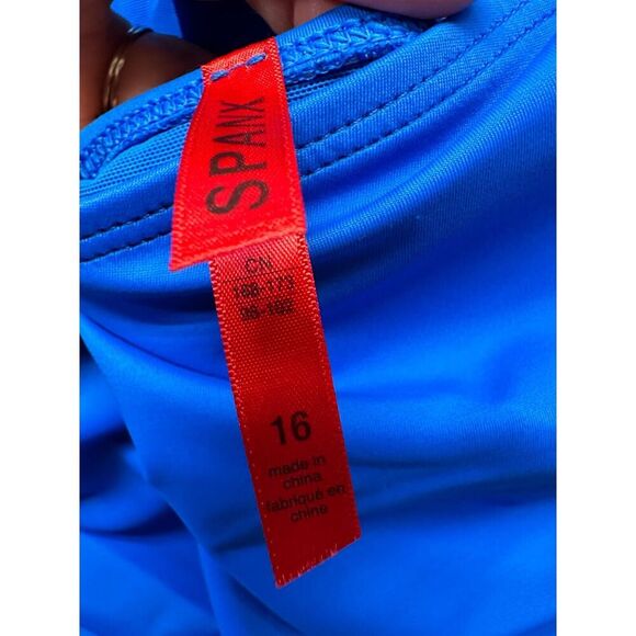 Spanx Size 17 Plus Size Tankini Swimsuit Top EUC - Picture 6 of 7